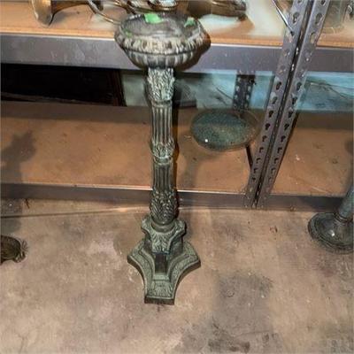 Lot 248   
Antique Floor Bronze Candlestick
