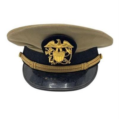 Lot 278   
US Navy Officer Sea Duty Peaked Cap