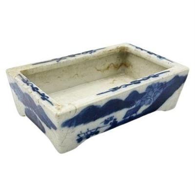 Lot 014   
Late 19th C Ikebana Planter