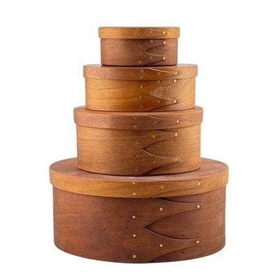 Lot 107   
Shaker Boxes, by R.J. Monroe (4ct)