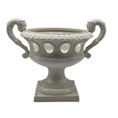 Lot 046   
Vintage Italian White Decorative Planter Stand