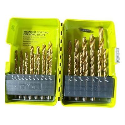 Lot 500-255   
Ryobi Titanium Drill Bit Kit