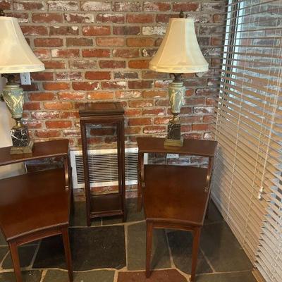 lamps and end tables