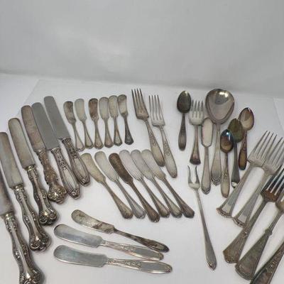 Vintage Rogers Silver Plate Flatware Variety