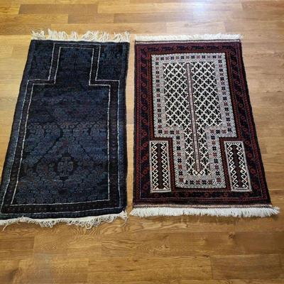 Handknotted Geometric Balouch Rugs