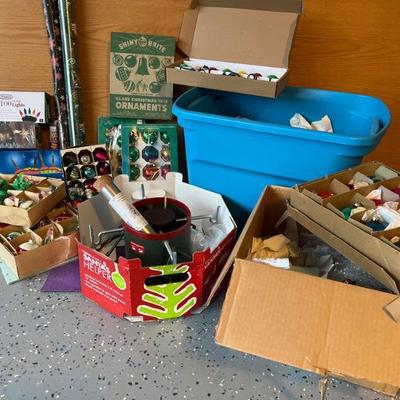 Vintage Christmas Holiday Decoration Assortment