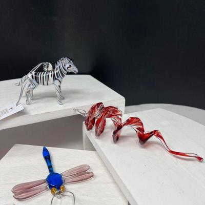 Handmade Art Glass Ornaments - Dynasty Gallery
