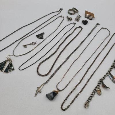 Vintage Sterling 830 Alpaca Jewelry