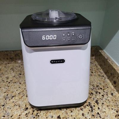 1.28 Qt Whynter Ice Cream Maker Model 128 WS