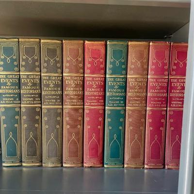 "The Great Events by Famous Historians" is a 20-volume set published in the early 20th century that compiles accounts of major...