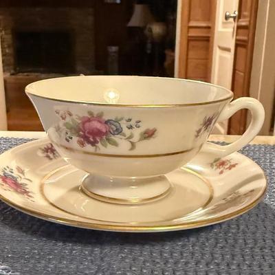 Variety of vintage china