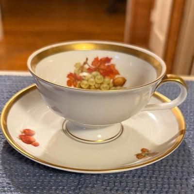 Variety of vintage china