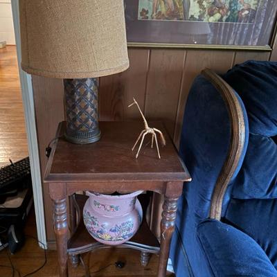 Vintage lamps and home decor