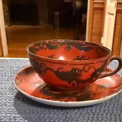 Variety of vintage china