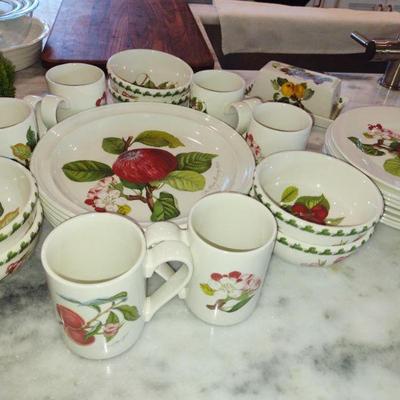 POMONA PORTMEIRION 25 PIECES OF GODDESS OF FRUIT MADE IN ENGLAND
