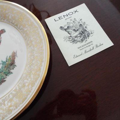 LENOX BOEHM BIRD PLATES