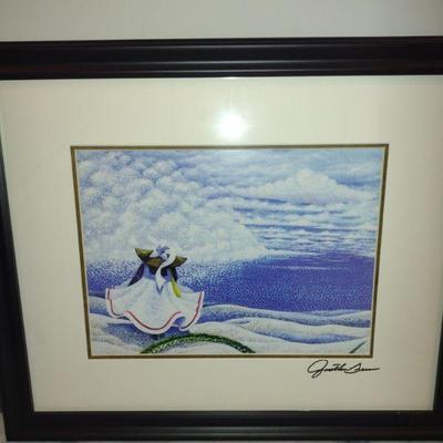 JONATHAN GREEN SIGNED PRINT