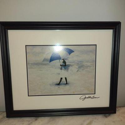 JONATHAN GREEN SIGNED PRINT