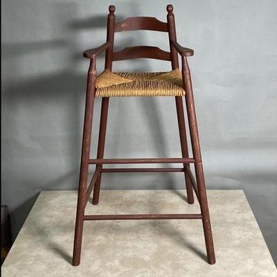 Primitive Style Doll High Chair