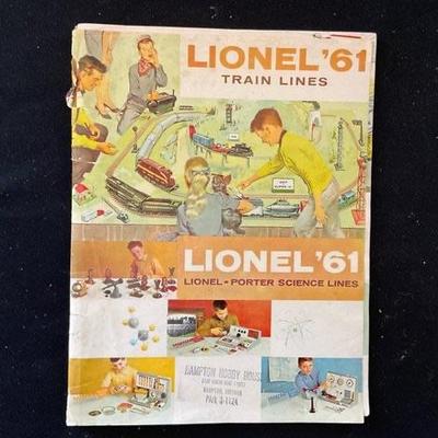 1061 Lionel Train Catalog