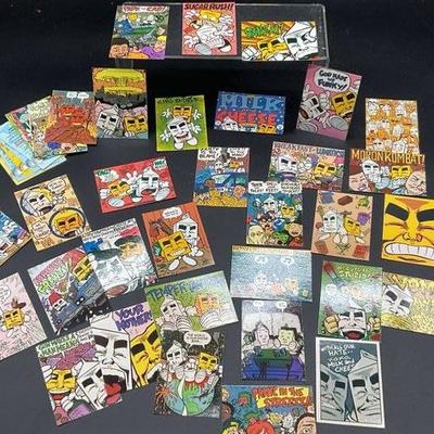 Milk and Cheese Trading Cards