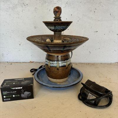 Lot #189 - Small Garden Fountain