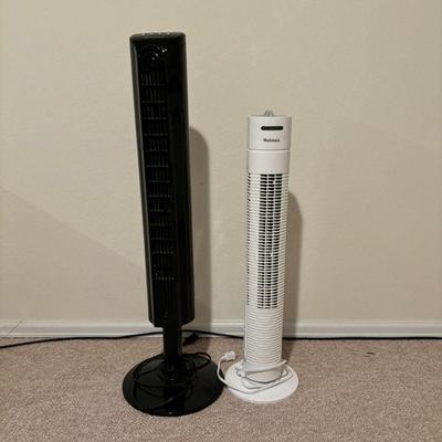 Lot #60 - Lot of 2 Tower Fans - Honeywell and Holmes.