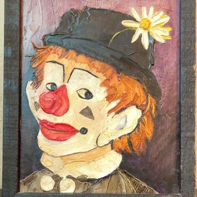JP Patches Original Painting signed to estate Family