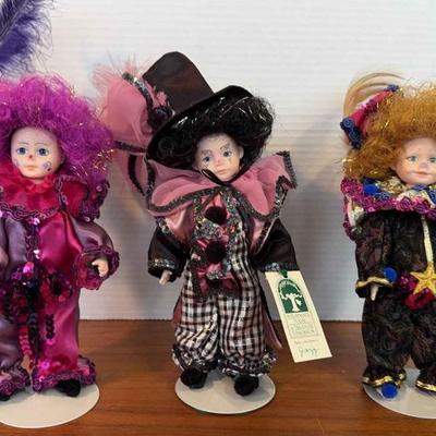 Robin Woods Playmates Today Clown Dolls