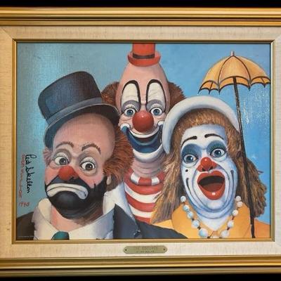 Red Skelton Painting