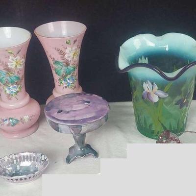 Fenton & Decorative Glass Collection - Vases, Bowl, & More!
