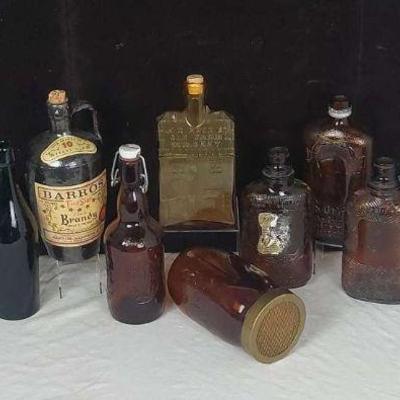 Vintage Glass Bottles