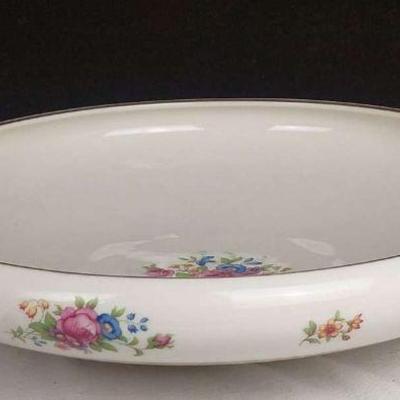 Vintage Lenox Rose 13" Serving Bowl