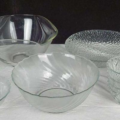 Glass Bowl Collection - Serving & Dessert Bowls