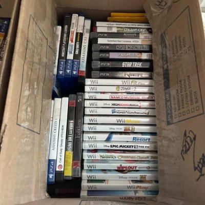Wii, Ps3, Ps4 Games 