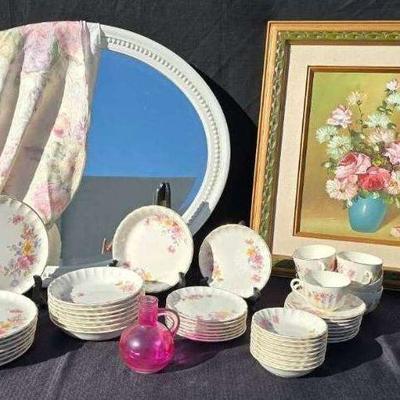 Ct302 china set and art