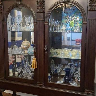 Glass Antique Cabinet