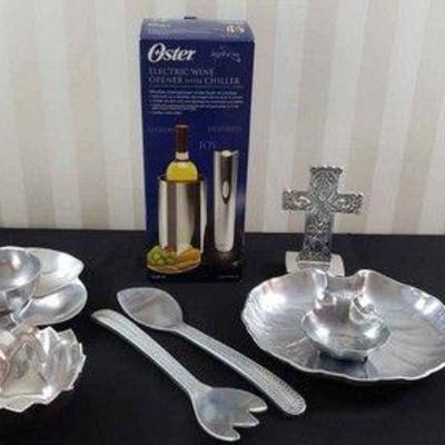  Wilton Armetale, RWP, Wine Chiller, And Other