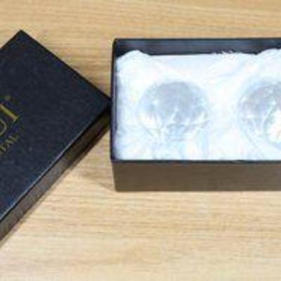 Pair Of Jihui Crystal Suncatcher Crystals