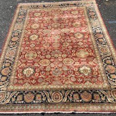 Vintage Hand Made Sofaveih Old World Wool 10x14 Rug