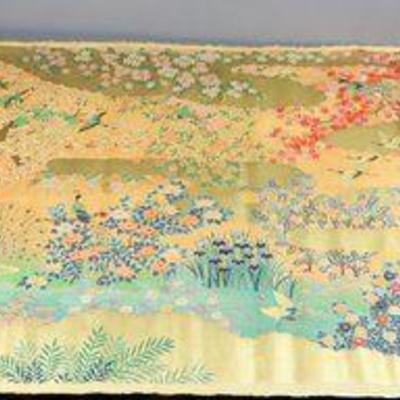 Sogara Yuzen Washi On Silk Screened Paper