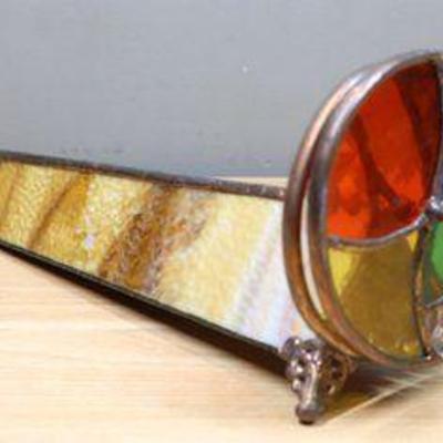 Vintage Kaleidoscope Stained Glass 2 Wheel Design