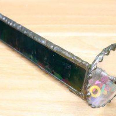 Stained Glass Kaleidoscope With Design Wheel