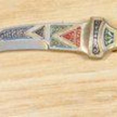 Antique Spain Toledo Dagger Letter Opener