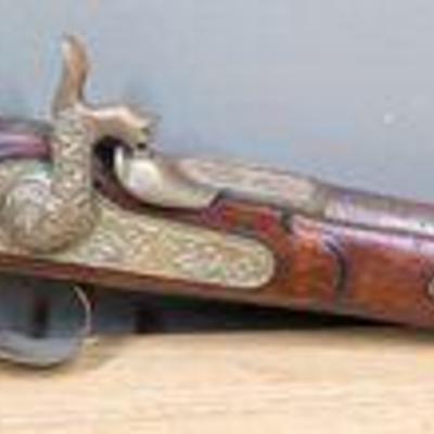 Euraw Powder Pistol With Brass Trigger Guard