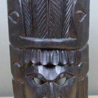 Hand Carved Wooden Tribal Mask