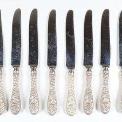Stieff Sterling Silver Handle Knives