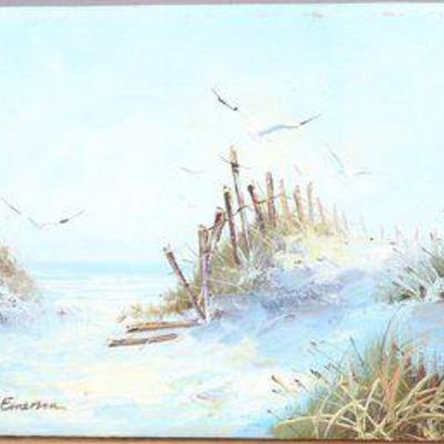 Oil Painting - F. Emerson, My Favorite Place