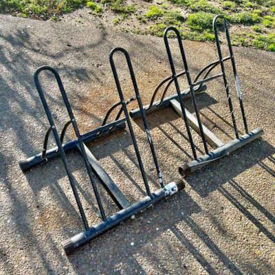 Lot 024-GAR: Bike Rack Duo