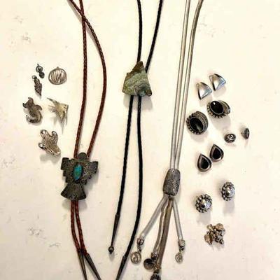 Lot 054a-JWL: Southwest-Themed Jewelry Assortment